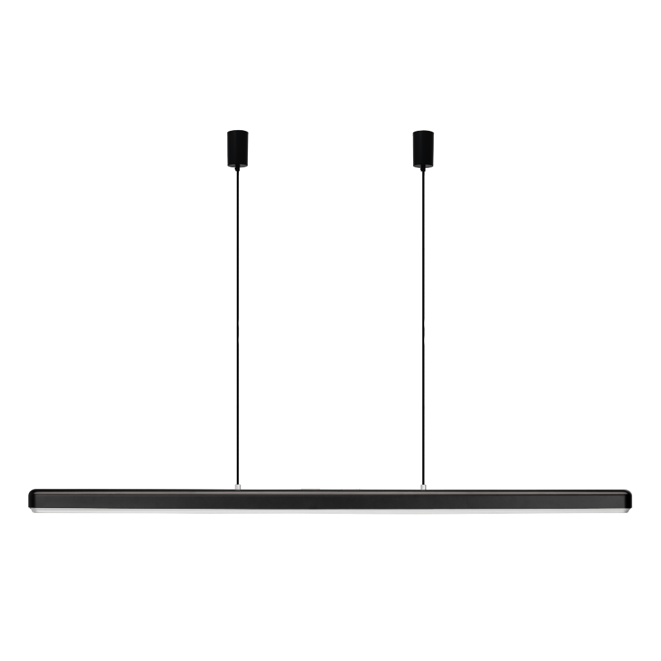 Hazel Branch pendel, sort og stål • UMAGE