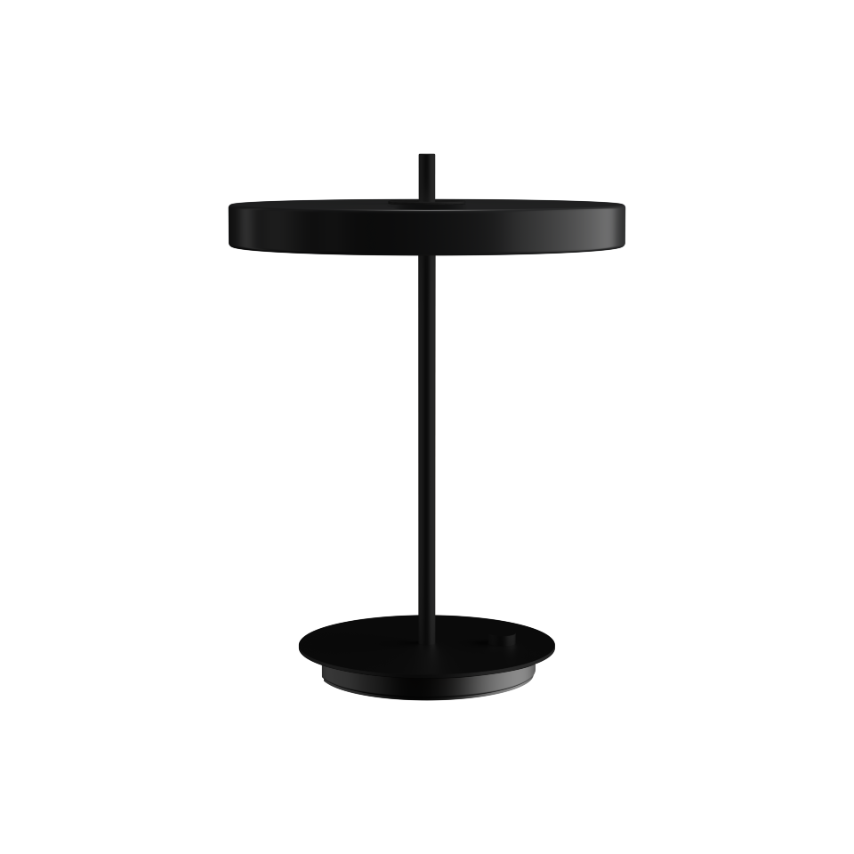 Asteria Table bordlampe, sort • UMAGE