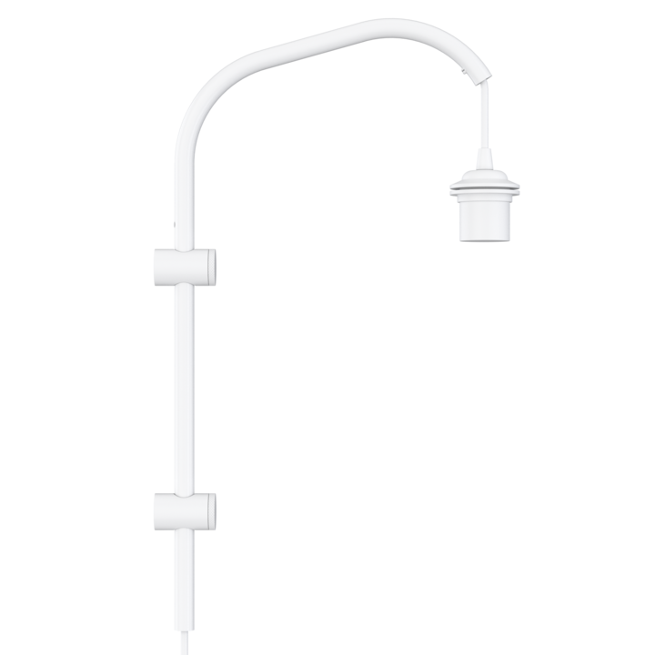 Willow Mini Wall Hanger, lampestander, væglampe, hvid • UMAGE
