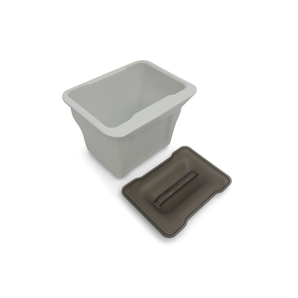 Affaldssystem: Copenhagen 1-5 • Affaldsspand i hvid plast på 5 liter