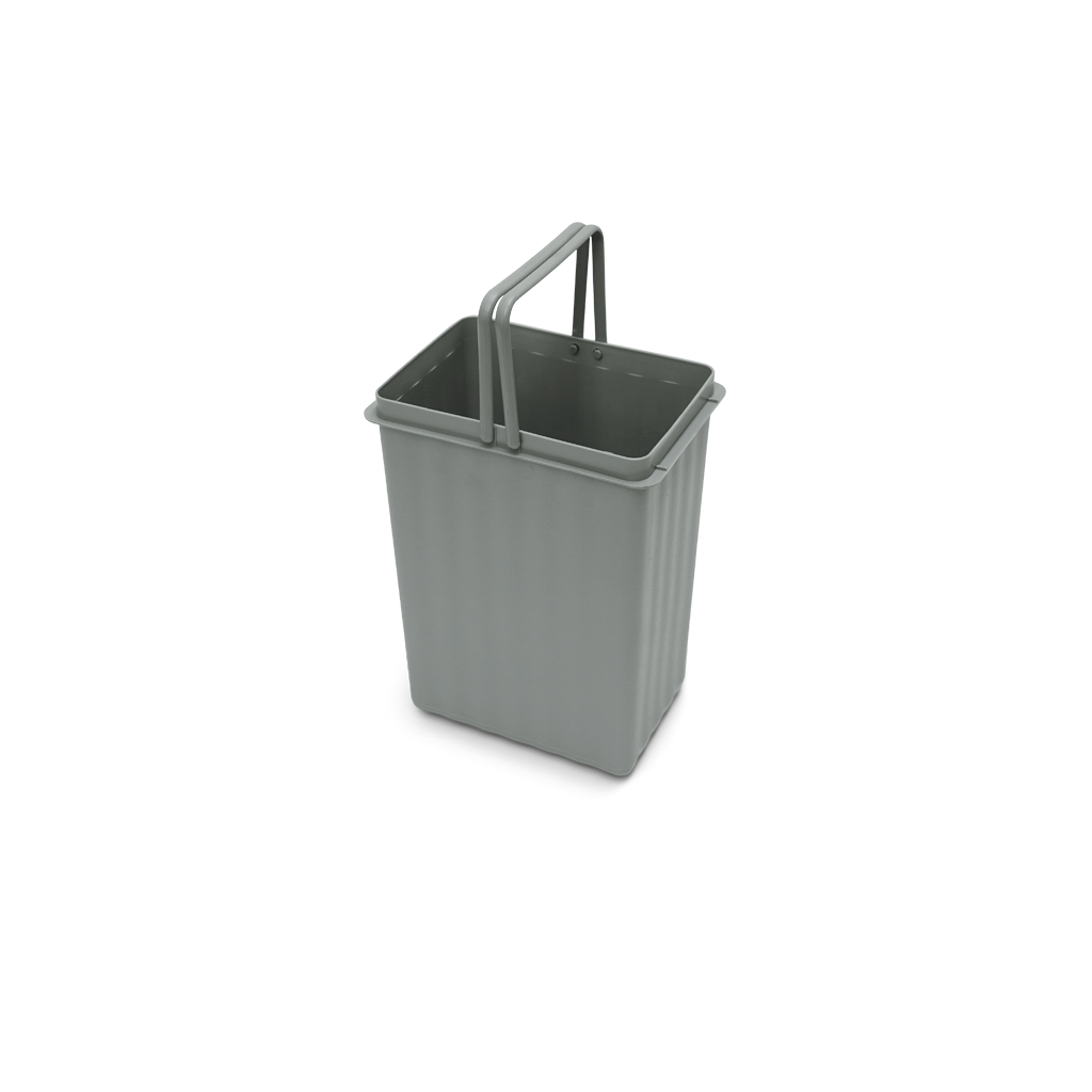 Affaldssystem: Copenhagen 4-30 • Affaldssystem i stål og plast på 4 x 7,5 liter med fuldudtræk