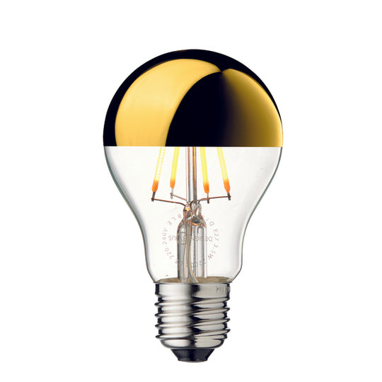 Arbitrary Bulb Ø60 Crown pære, guld • Design by Us