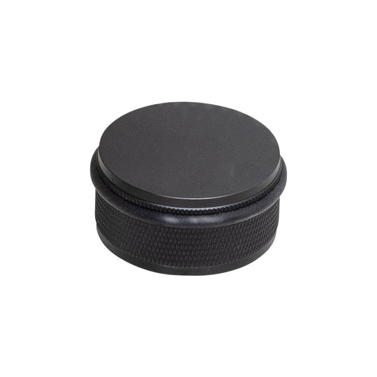 Cross dørstopper i sort aluminium med diamond cut mønster  ⢠Buster + Punch