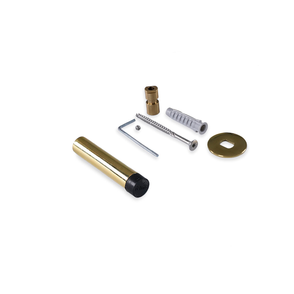 Dørstopper d line type 5060 i messing 70 mm