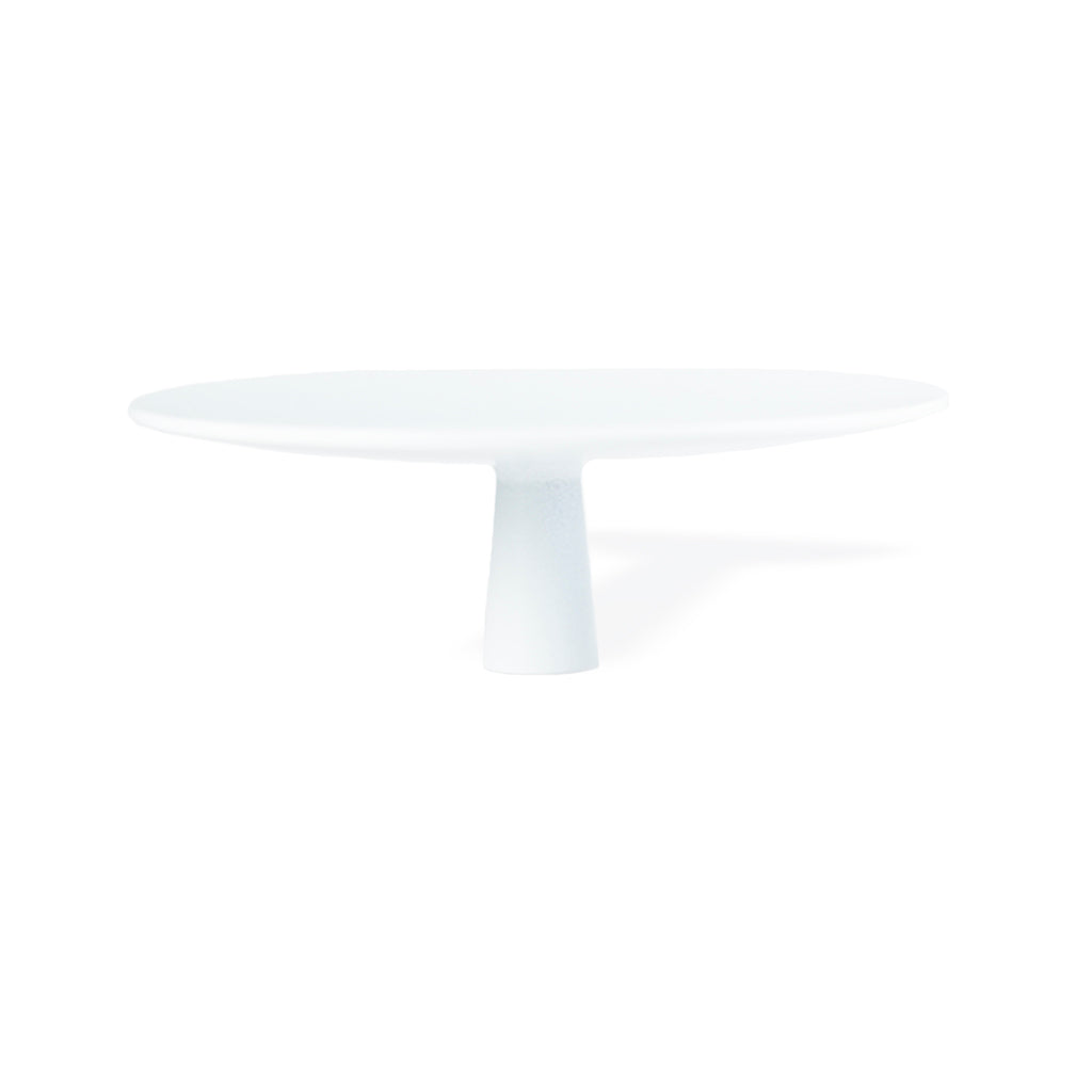 Knop + knage: København • møbelknop i massiv messing i mat hvid