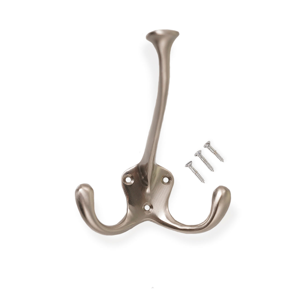 Kungsholmen • Hattekrog dobbelt, satinforniklet 111 mm