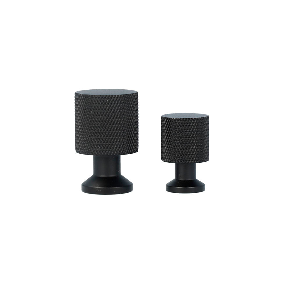 Østerbro - Möbelknopf aus brüniertem Messing mit Diamantschliff