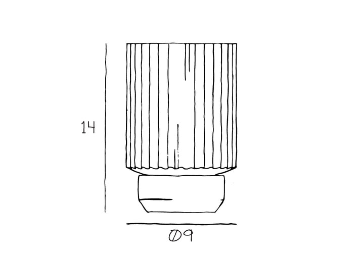 Sons of Brass Hurricane fyrfadsstage, army • Design by Us