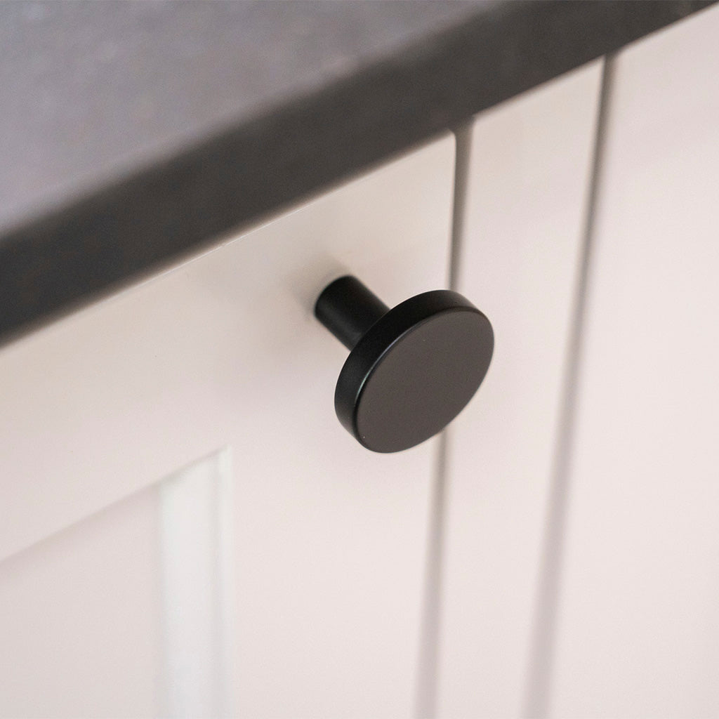 Vesterbro møbelknop, 30 mm, sort • Chr. Jørgensen