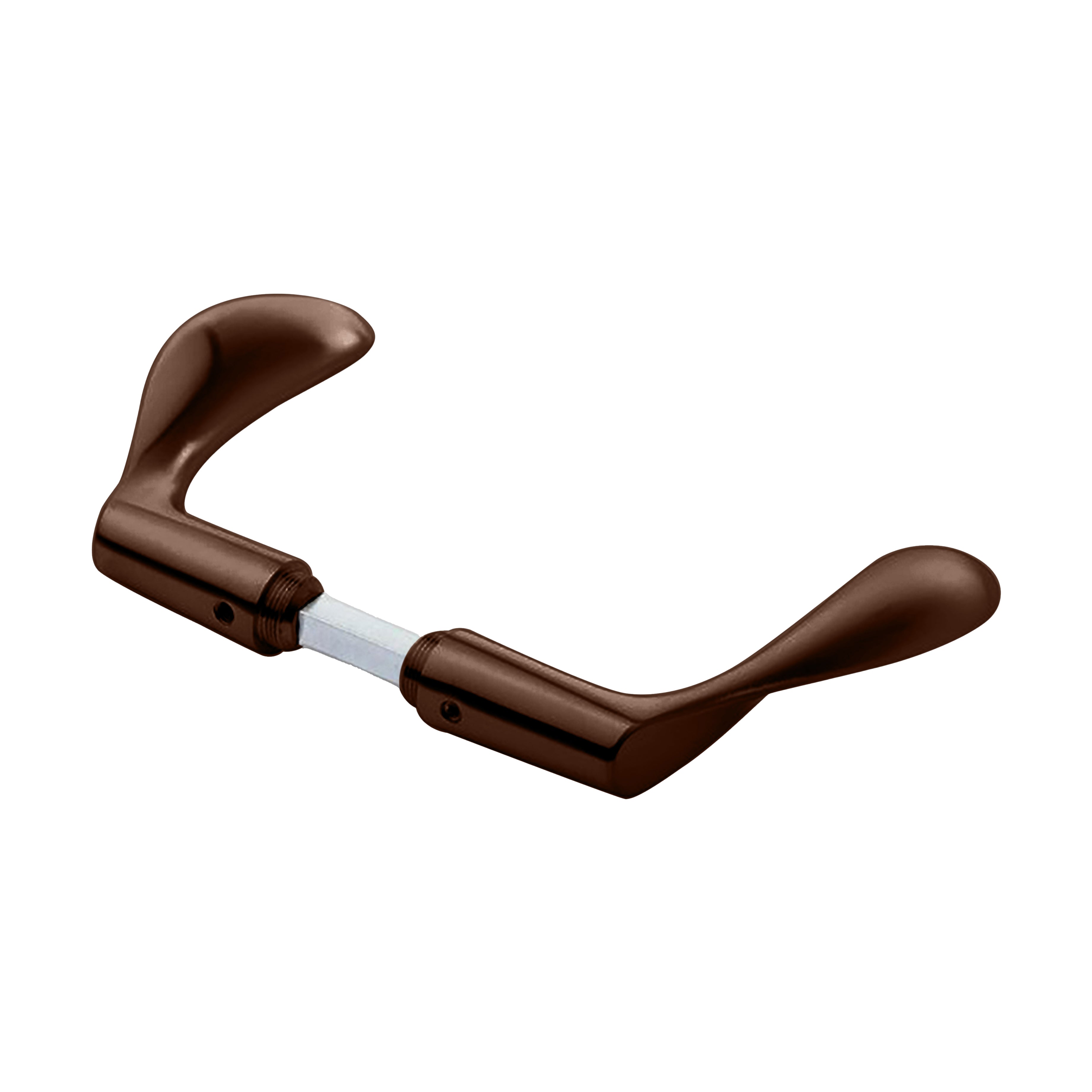 Arne Jacobsen dørhåndtag uden roset - AJ111 dørgreb i bronze, stor model • d line
