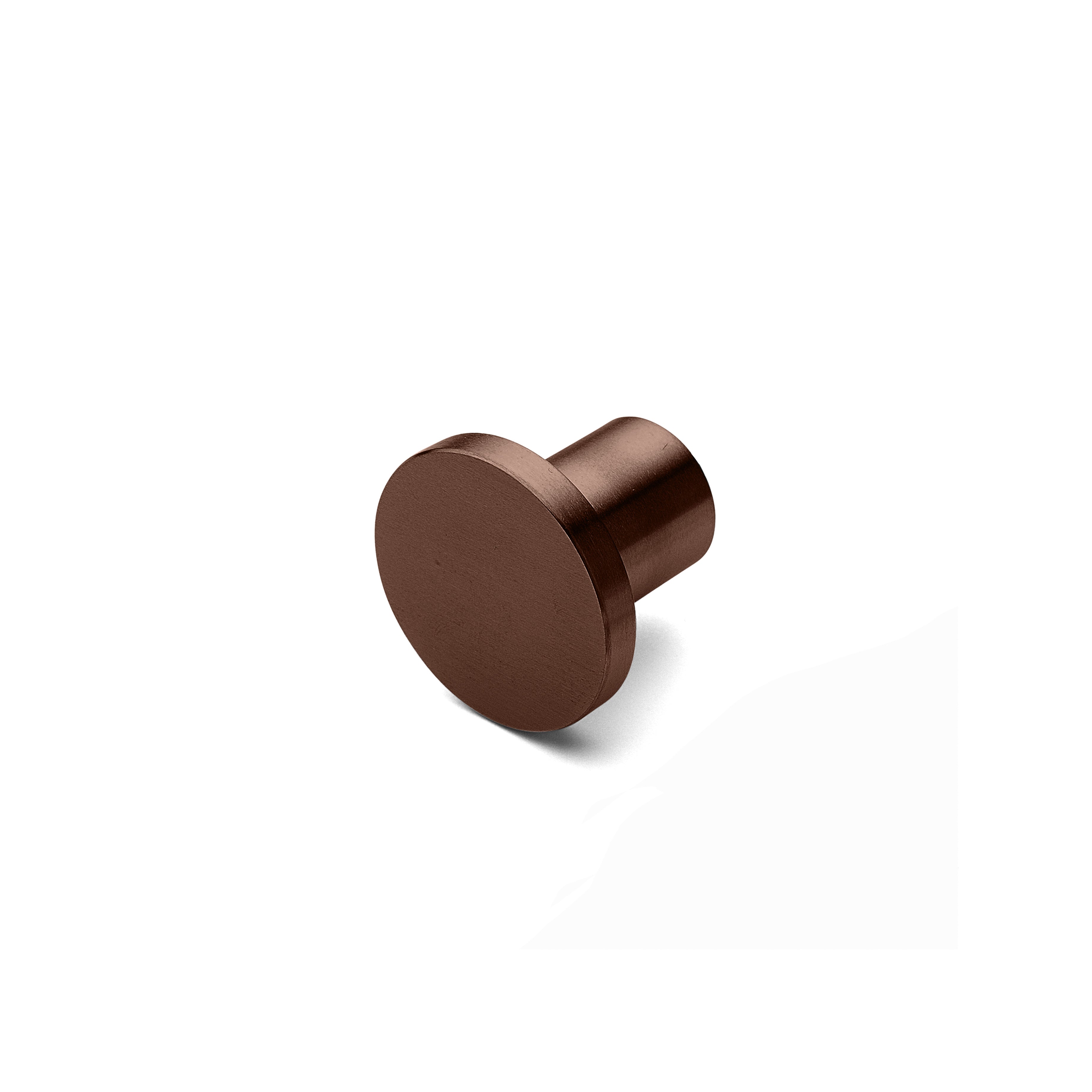 Knop, bronze/bruneret finish • d line