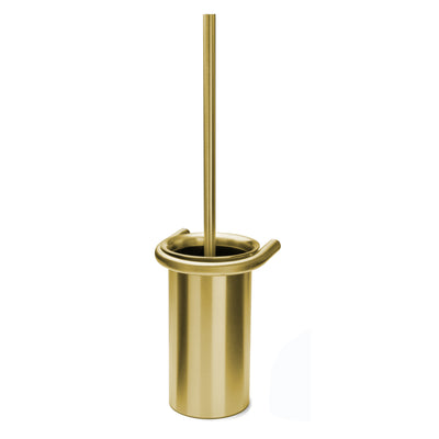 WC-Bürstenhalter, gebürstetes Messing-Finish • d line