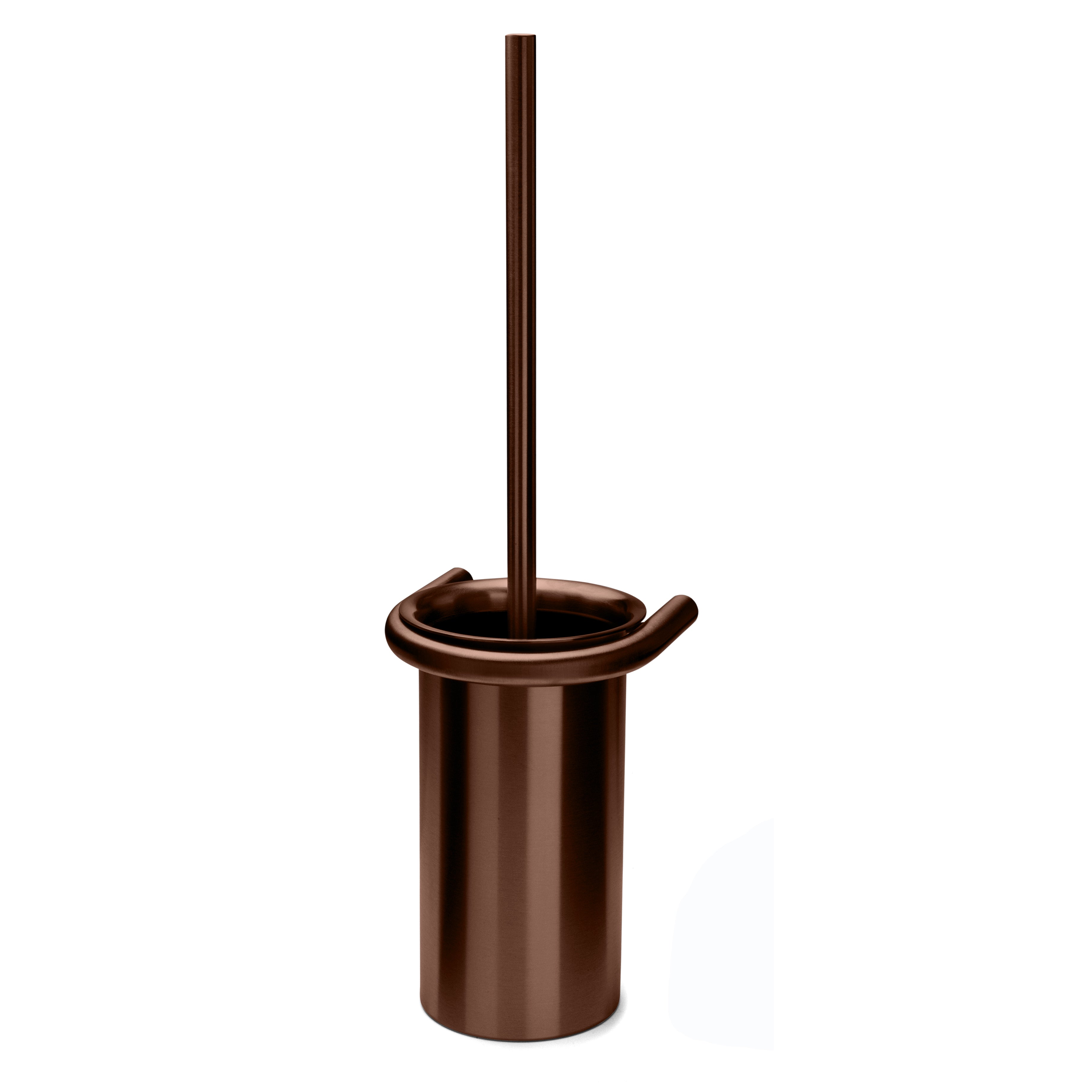 Toiletbørsteholder, bronze/bruneret finish • d line