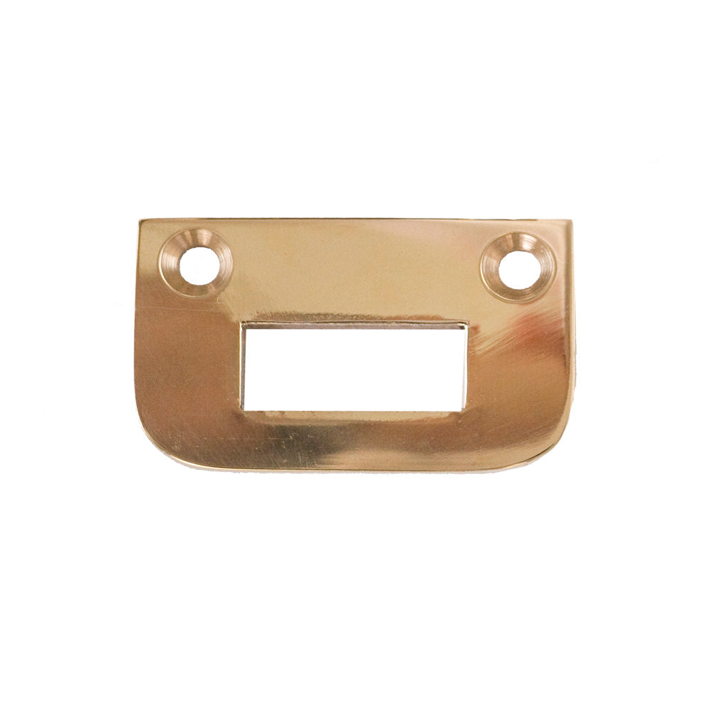 Slutblik Lige DSB, poleret blank messing uden lak  • KYNER & Co