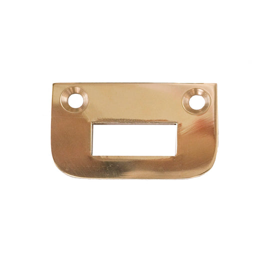 Slutblik Lige DSB, poleret blank messing uden lak  • KYNER & Co