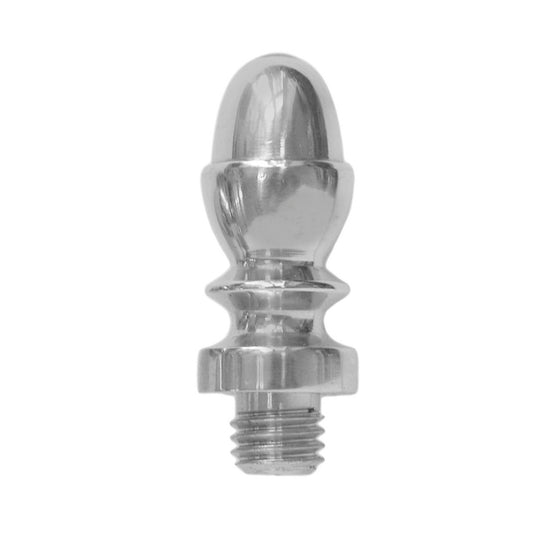 Løs knop til Hamborg snap-on dørhængsel, agern mat forniklet (2 stk.)