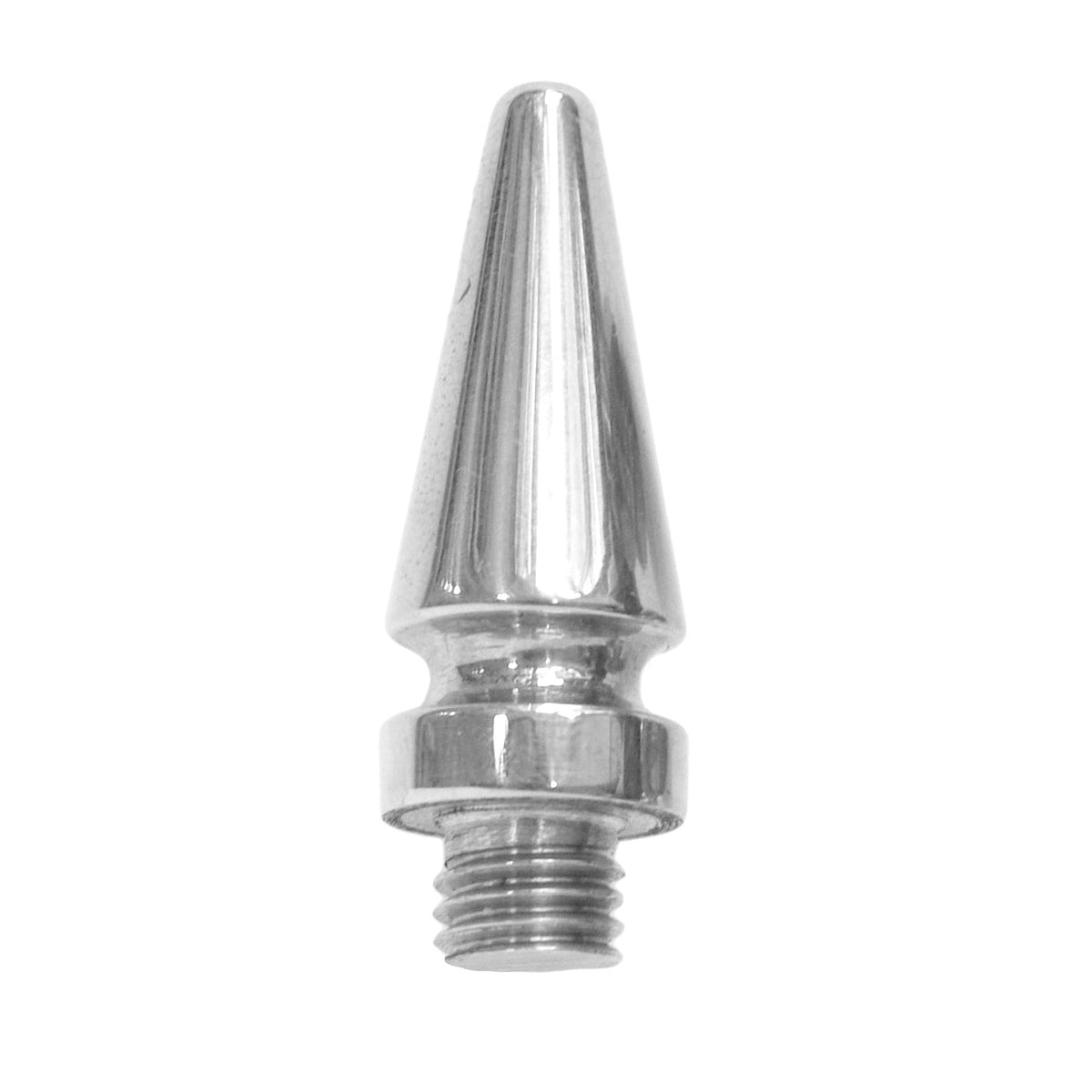 Separate Zierköpfe für Hamborg Snap-on-Türscharnier, spitz in Chrom (2 Stück) - Copenhagenhomedesign