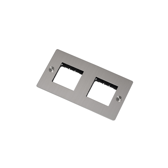 2G bagplade uden indsats (vandret), stål • Buster + Punch