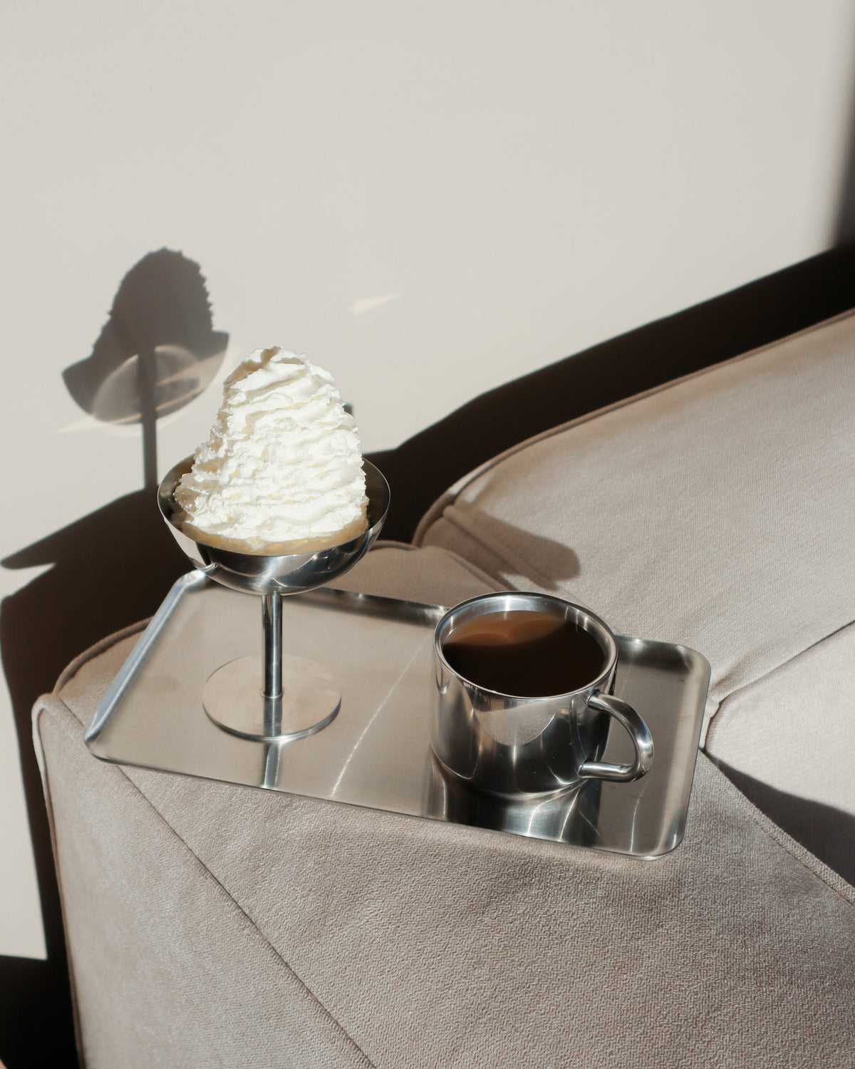 Kaffeeset Cappuccino TRIO aus Edelstahl • NICHBA - Copenhagenhomedesign