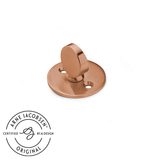 Arne Jacobsen vrider til hoveddør i børstet kobber c/c 30 mm. ASSA • d line