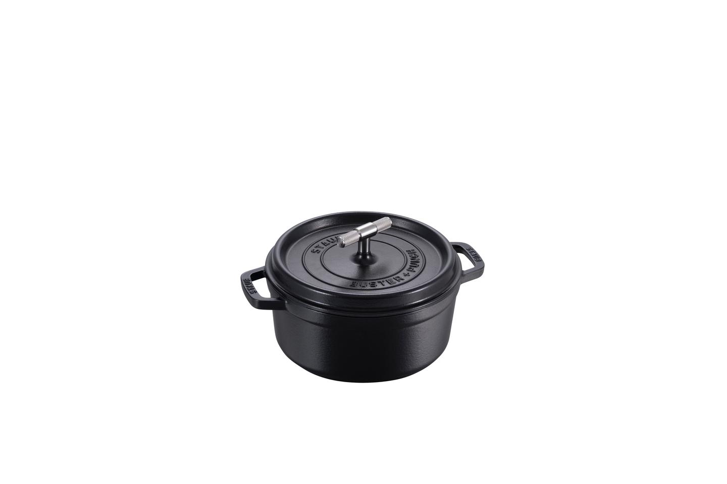 Cocotte gryde, sort/stål • Buster + Punch