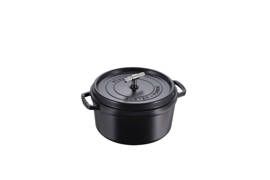 Cocotte gryde, sort/stål • Buster + Punch