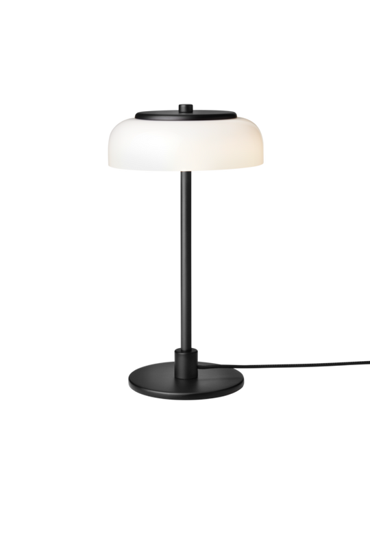 Blossi Table Small bordlampe, sort / opal • NUURA