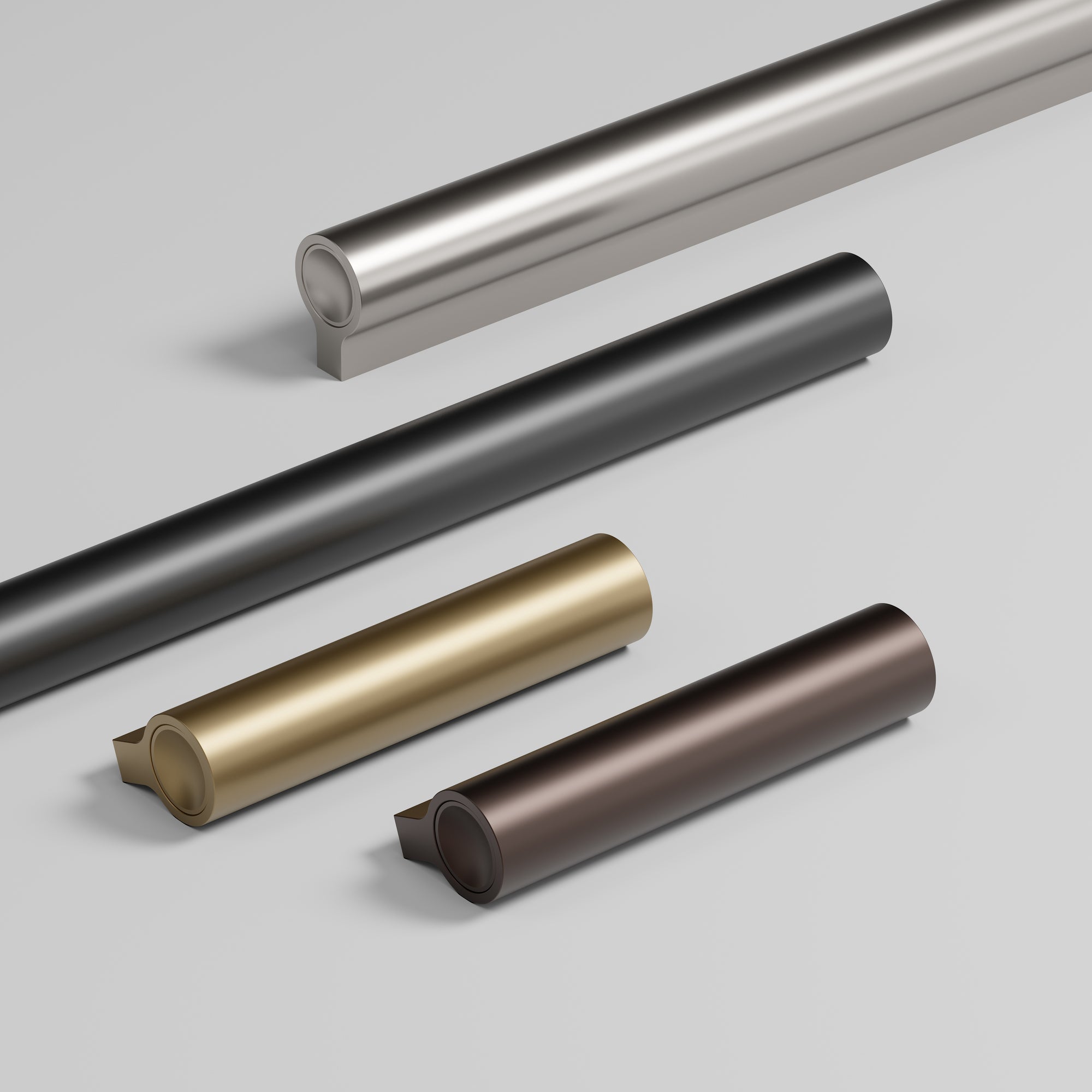LUCENTE greb, mat messing look • Furnipart