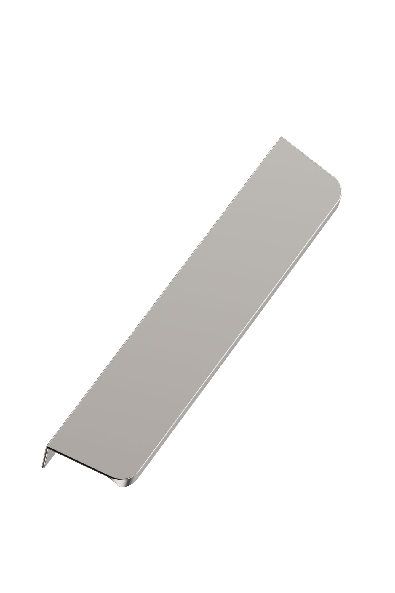 COMET Profil Bagmonteret, rustfrit stål look (inox look) • Furnipart