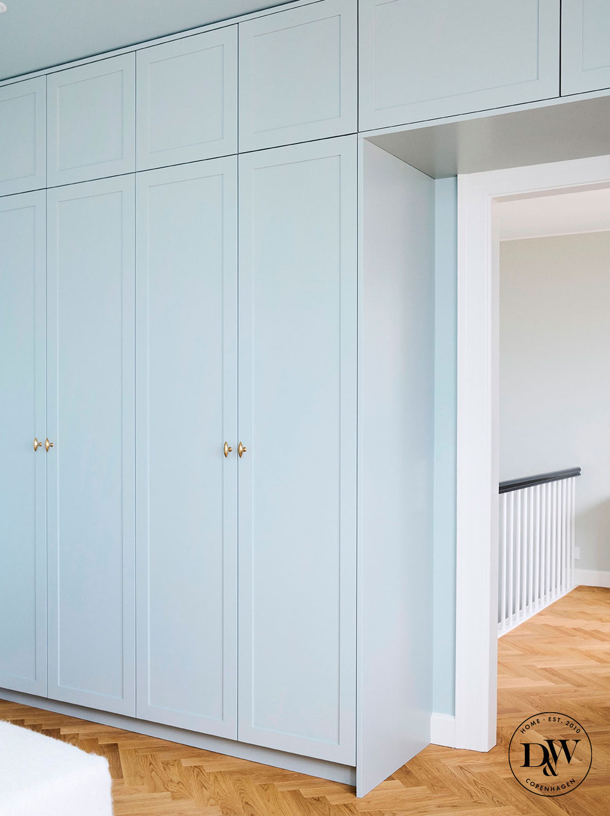 Møbelknop i børstet messing med lak - Nyholm • Chr. Jørgensen - Copenhagenhomedesign