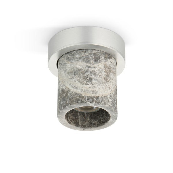 Miss Marble Strahler, Edelstahloptik und Grau • Design by Us