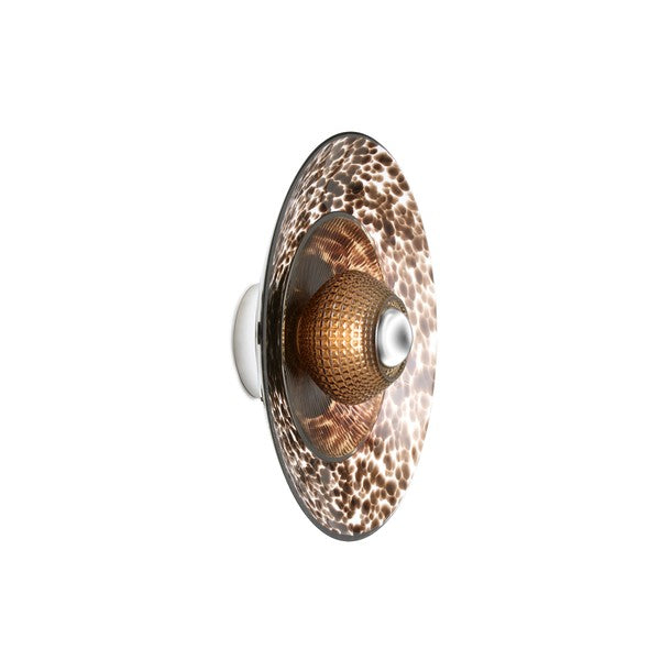 Disco Rama Wandleuchte, Braun • Design by Us