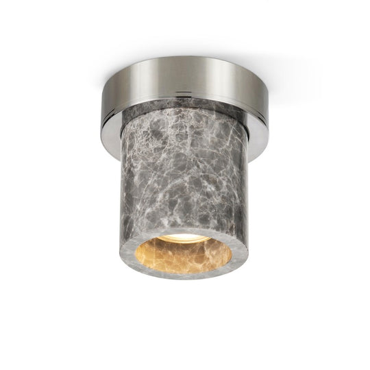 Miss Marble Strahler, Edelstahloptik und Grau • Design by Us