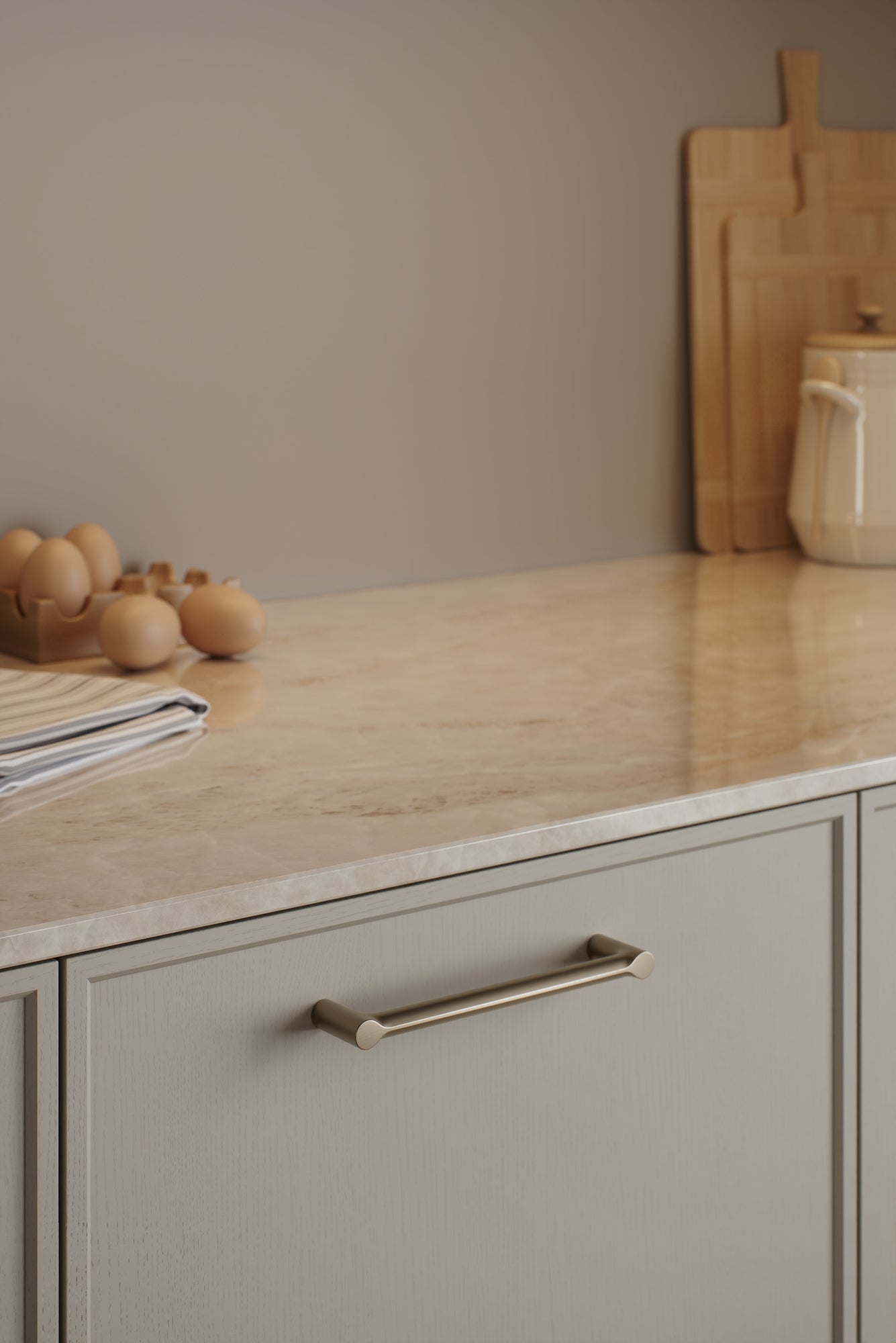 FILO greb, børstet messing • Furnipart