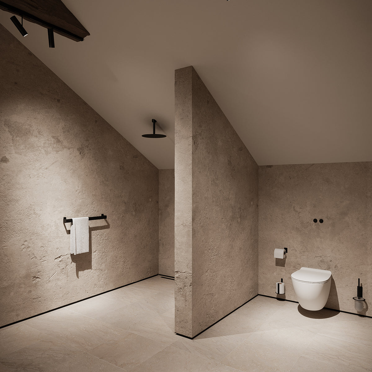 Toiletbørste, sort • NICHBA - Copenhagenhomedesign