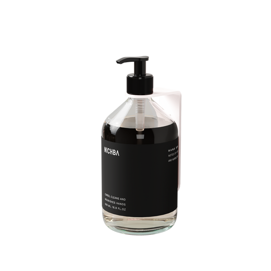 Sæbeholder, hvid • NICHBA