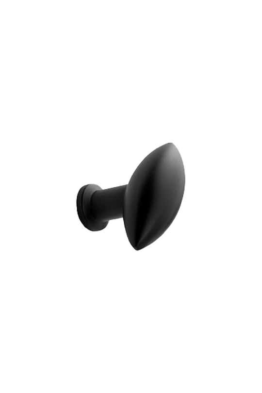 ZEPPELIN knop, zink, sort • Furnipart