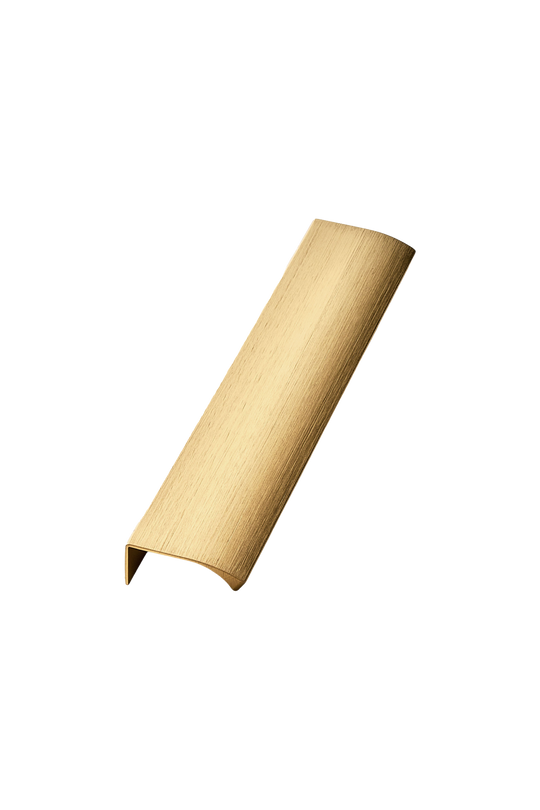 EDGE Straight greb, aluminium, messing • Furnipart