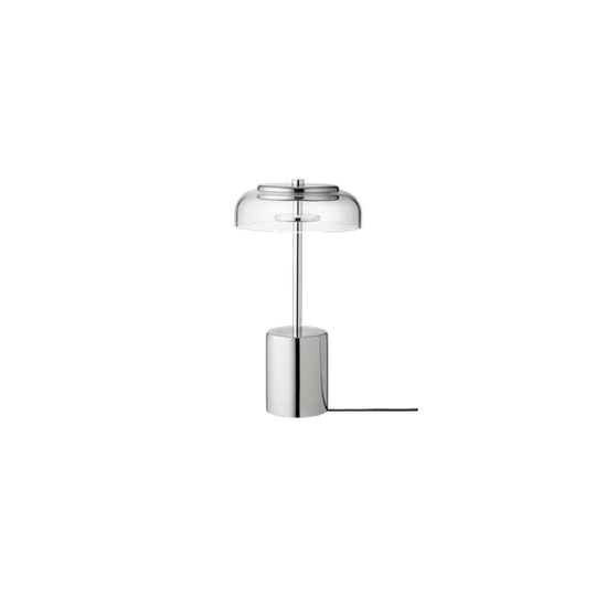 Blossi Table Mini, tragbare Tischleuchte, chrome • NUURA