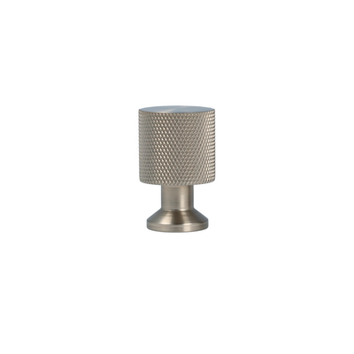 Nyboder Möbelknopf mit Diamond Cut, Edelstahloptik – Höhe 33 mm • Chr. Jørgensen
