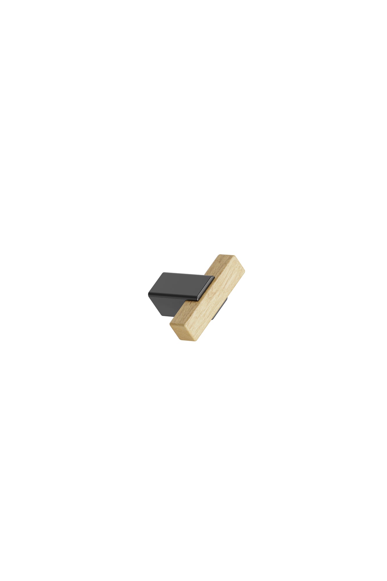 SEGMENT T-bar knop, egetræ og sort • Furnipart