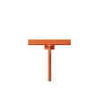 Duschabzieher, Orange • NICHBA