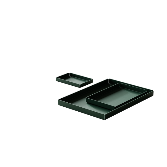 Metalbakker (3 stk.), grøn • NICHBA