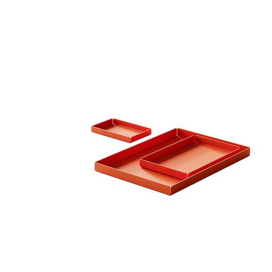 Metalbakker (3 stk.), orange • NICHBA