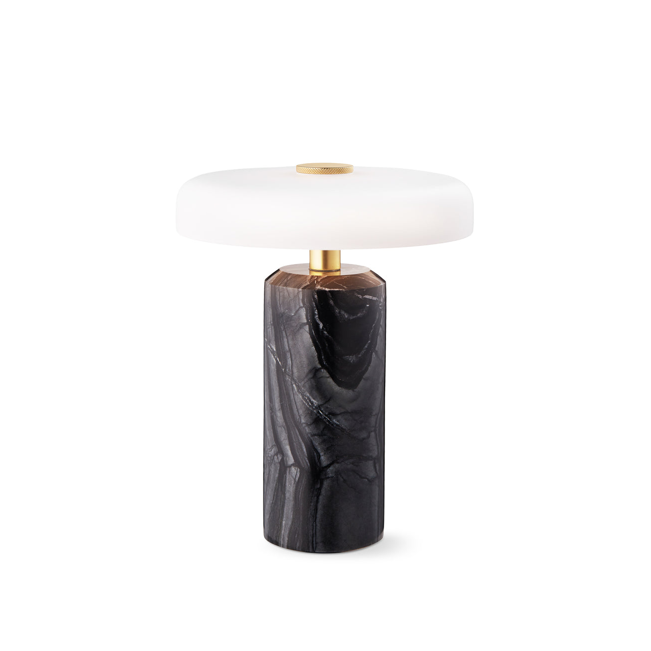 Trip Portable bordlampe, charcoal/opal matt • Design by Us