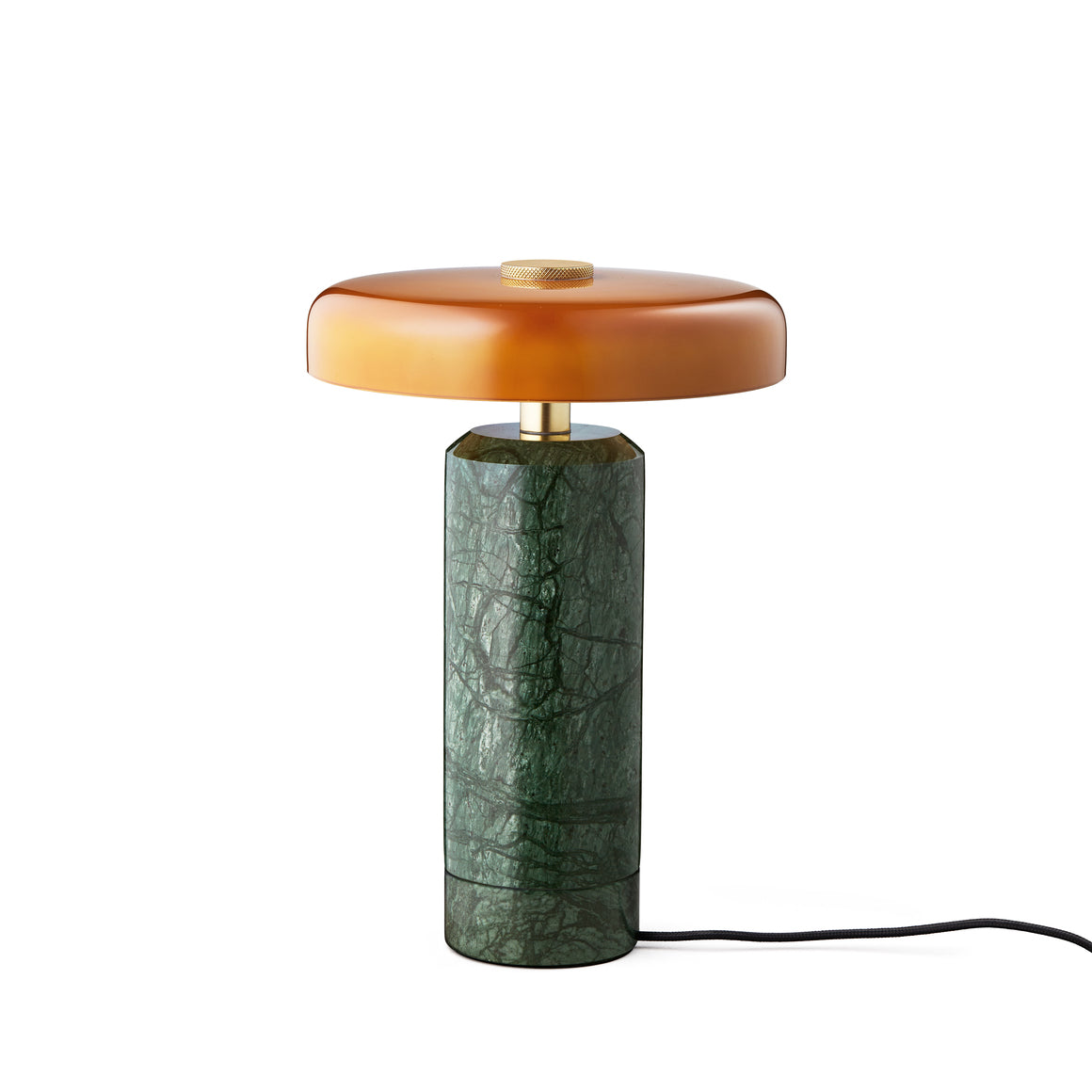 Trip Portable bordlampe, moss/amber glossy • Design by Us