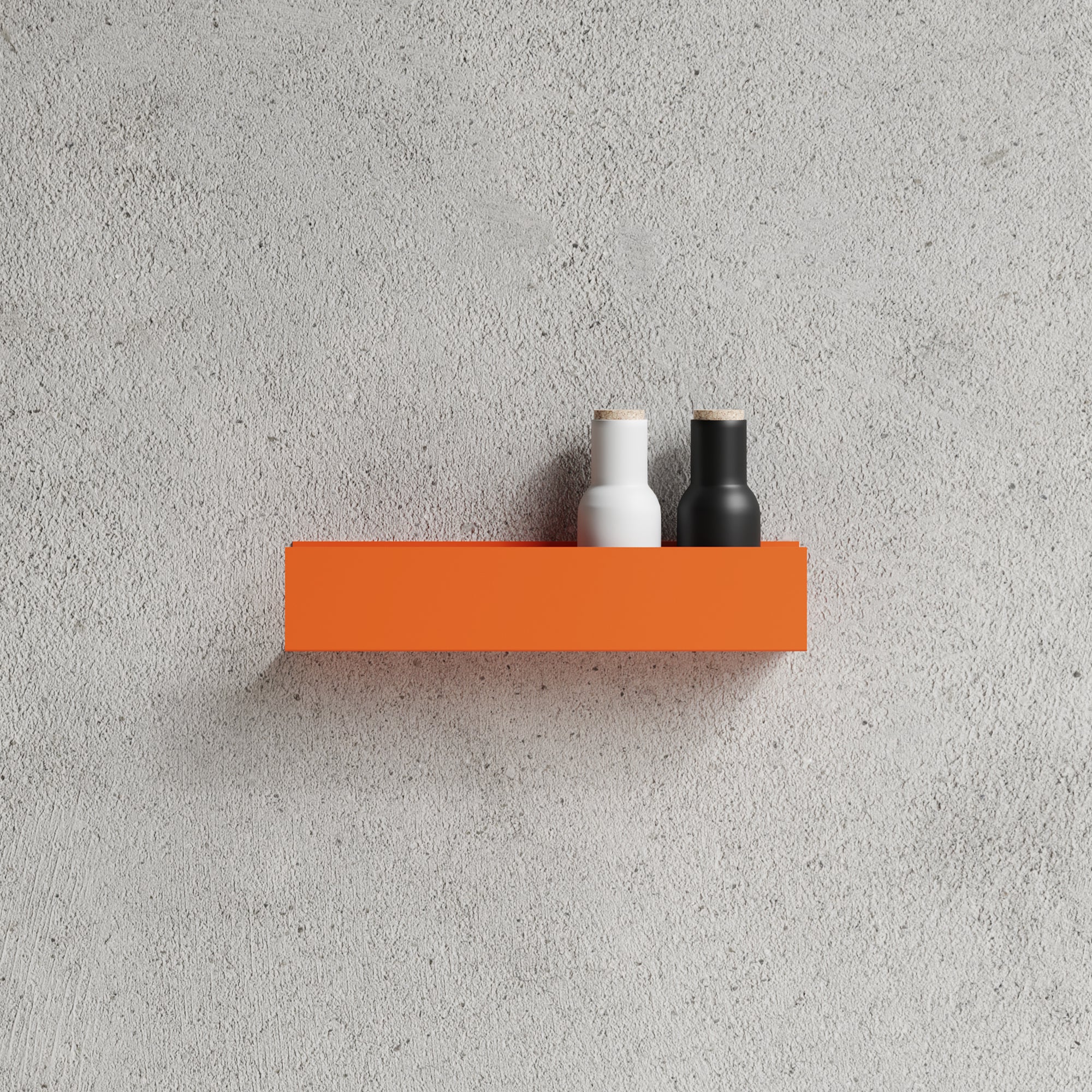 Væghylde 40U, orange • NICHBA