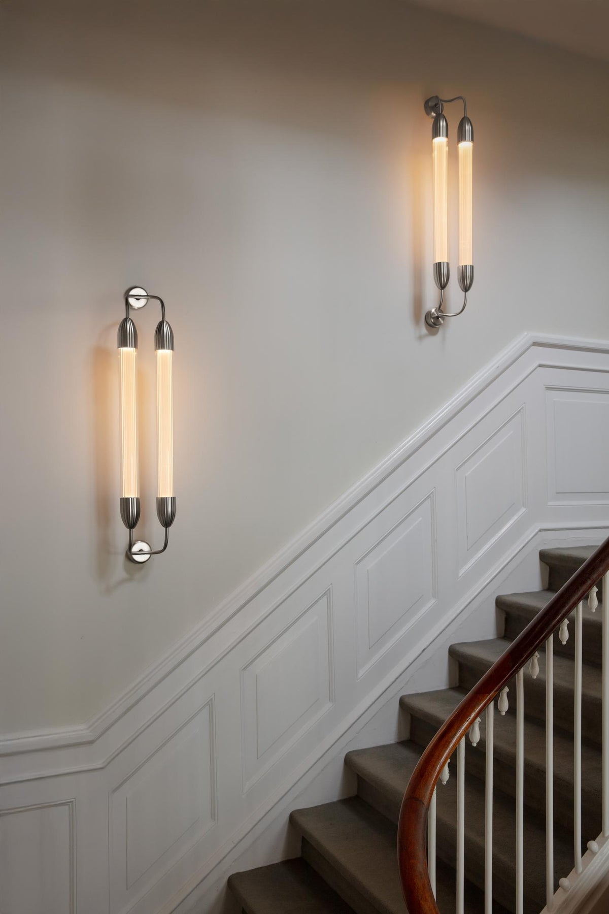 Lemon Squeeze Wall Double Wandleuchte, polierter Stahl • UMAGE - Copenhagenhomedesign