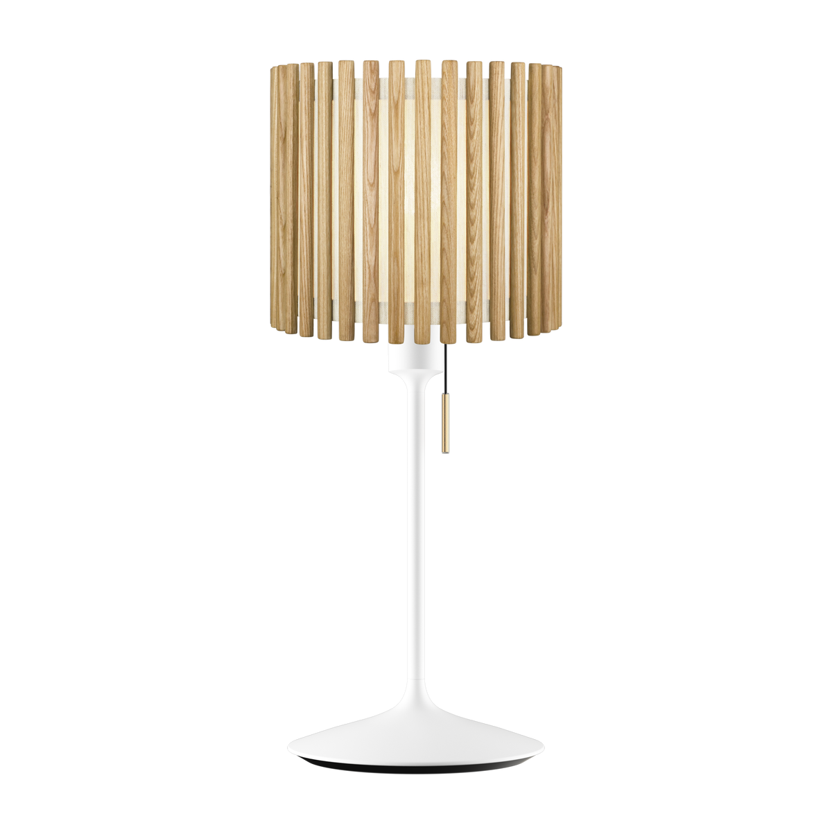 Komorebi Circle Tischleuchte, Eichenholz und weiß • UMAGE - Copenhagenhomedesign