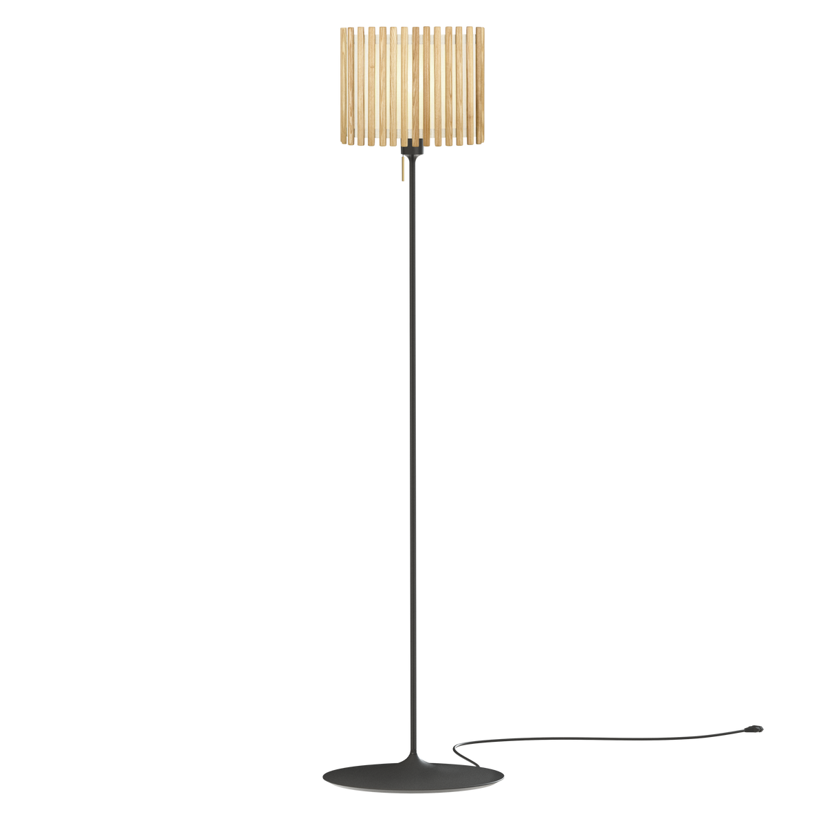 Komorebi Rectangular Stehleuchte, Eiche und schwarz • UMAGE - Copenhagenhomedesign